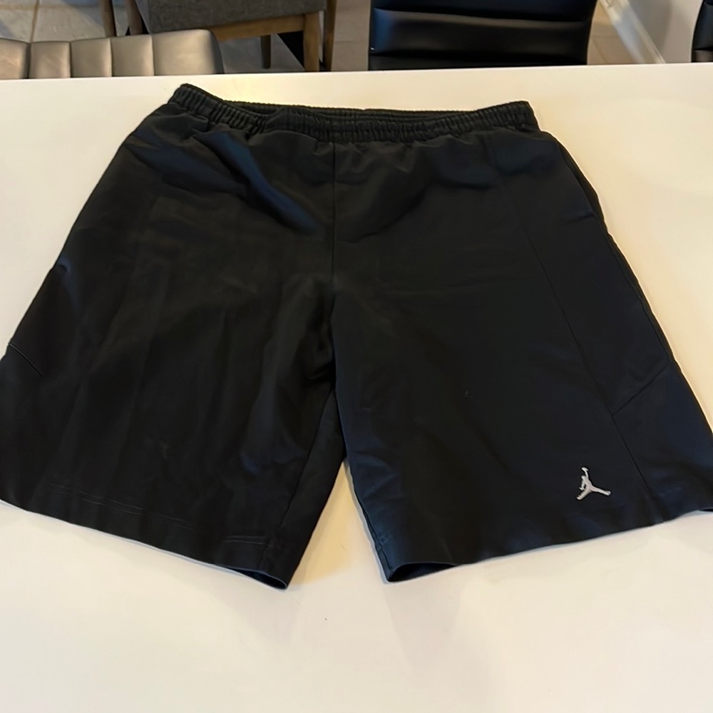 Michael Jordan black basketball shorts